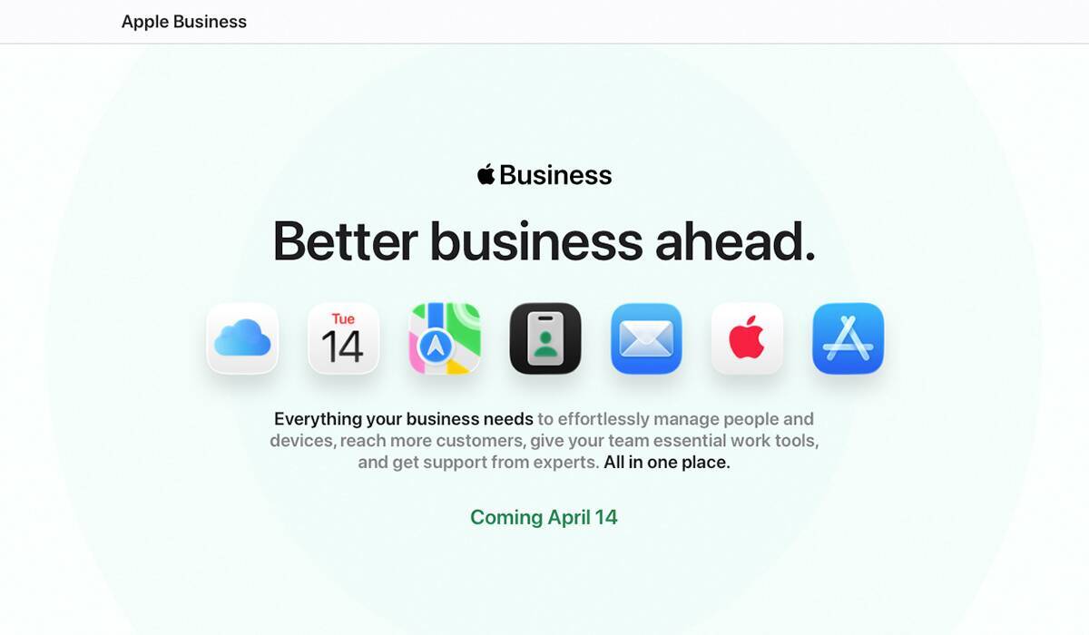 Apple、デバイスの一元管理機能も備えた新しい法人向けプラットフォーム「Apple Business」を発表