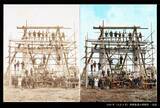 「白黒で撮影された昔の写真をAI技術などでフルカラーにした「白黒古写真カラー化展」」の画像1