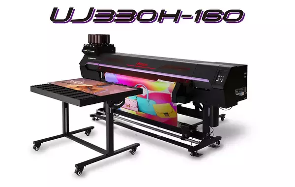 ミマキ、大判 UVインクジェットプリンタ「UJ330H-160」を4月発売