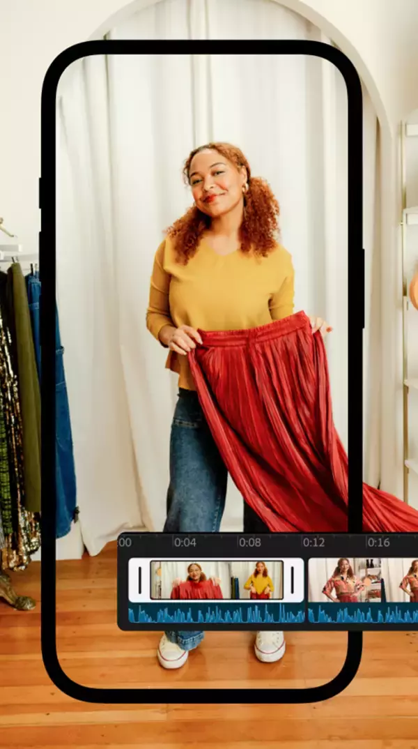 「スマホ向けに最適化された基本無料の動画編集アプリ「Adobe Premiere iPhone版」」の画像