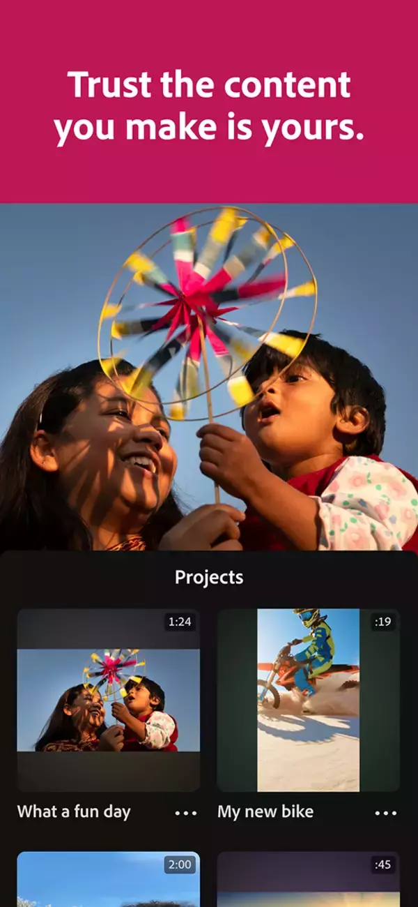 「スマホ向けに最適化された基本無料の動画編集アプリ「Adobe Premiere iPhone版」」の画像