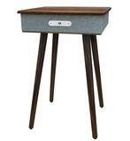 「ゲオ、Bluetoothスピーカーやワイヤレス充電機能を内蔵したテーブルを発売」の画像1