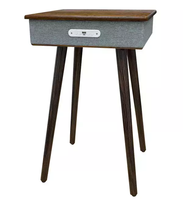 ゲオ、Bluetoothスピーカーやワイヤレス充電機能を内蔵したテーブルを発売