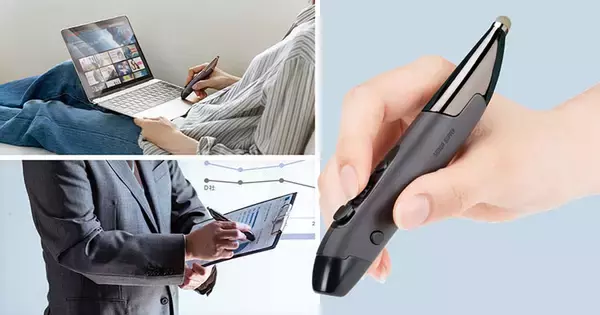 サンワサプライ、ペンで書くようにマウス操作ができるBluetoothペン型マウスを発売