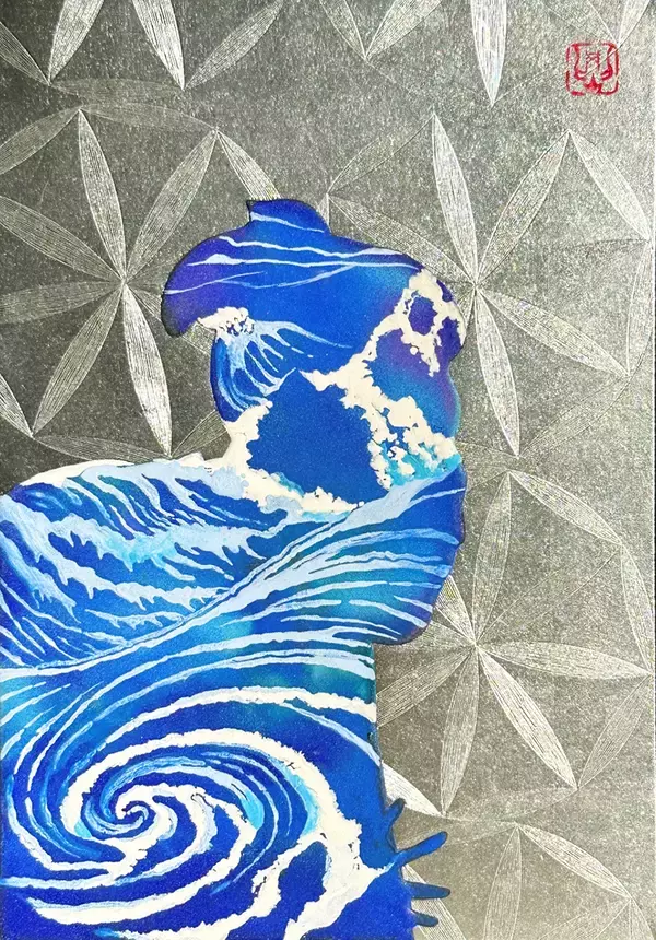 「日本の江戸時代の芸術を現代的な視点で再解釈した「浮世絵へのオマージュ －時空を超えた美－」」の画像