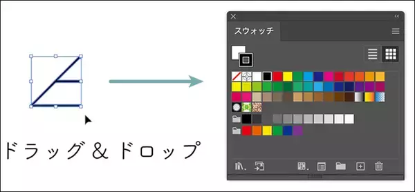 「パターンブラシを使ってオリジナルの額縁・フレーム・枠を作る」の画像