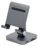 「タブレットやスマホを立てかけながら使えるスタンド型の7in1ドッキングステーションが登場」の画像1