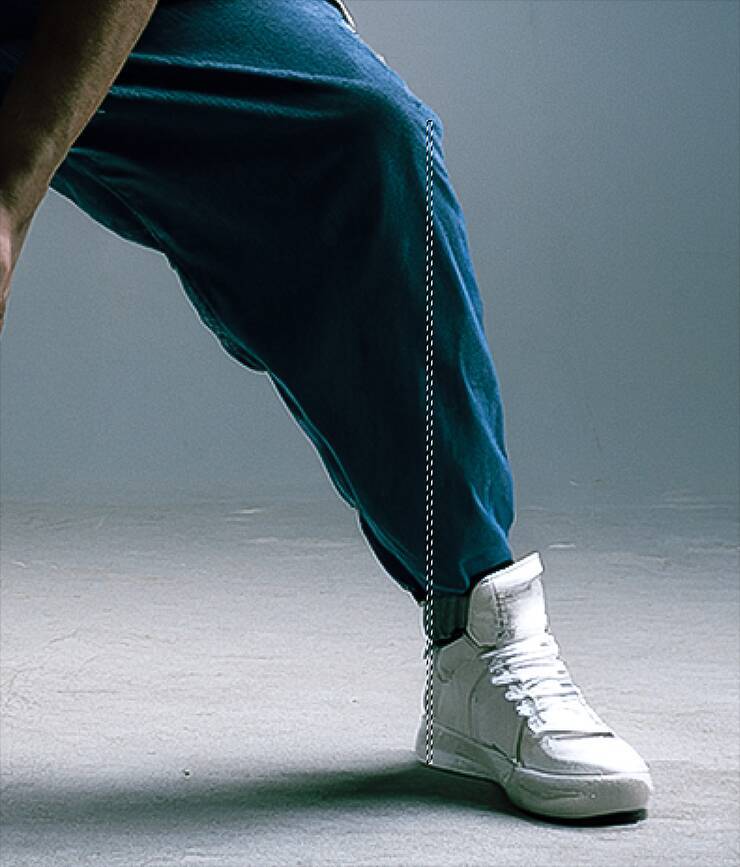 【Photoshop】被写体の一部を引き伸ばして印象的なグラフィックを表現する（変形／動き／写真加工）