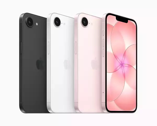 Apple、「iPhone 17e」を前モデルからストレージ倍増・価格据え置きで発売