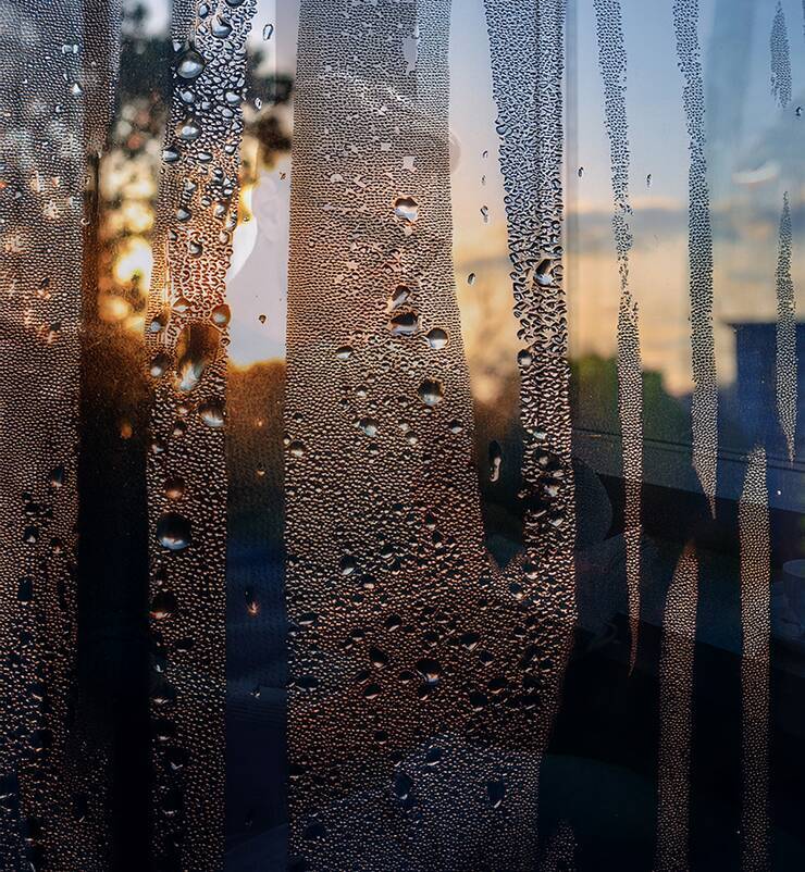 Photoshopで水滴のついた窓越しの風景を表現する（水滴／窓／合成／写真加工）