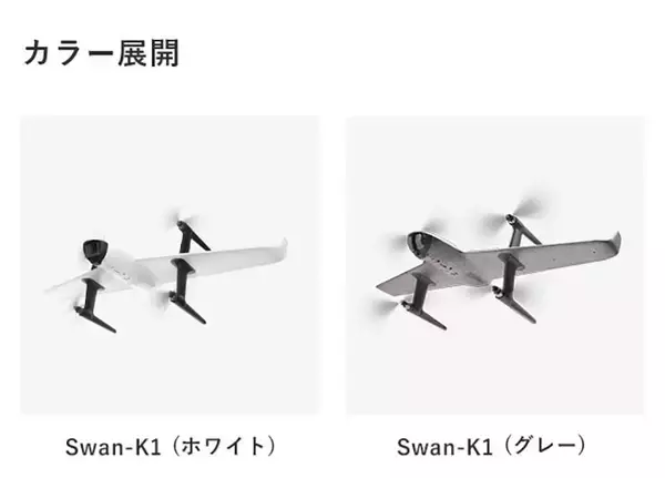 「鑫三海、回転翼と固定翼を備えたドローン「Swan-K1」を発売」の画像