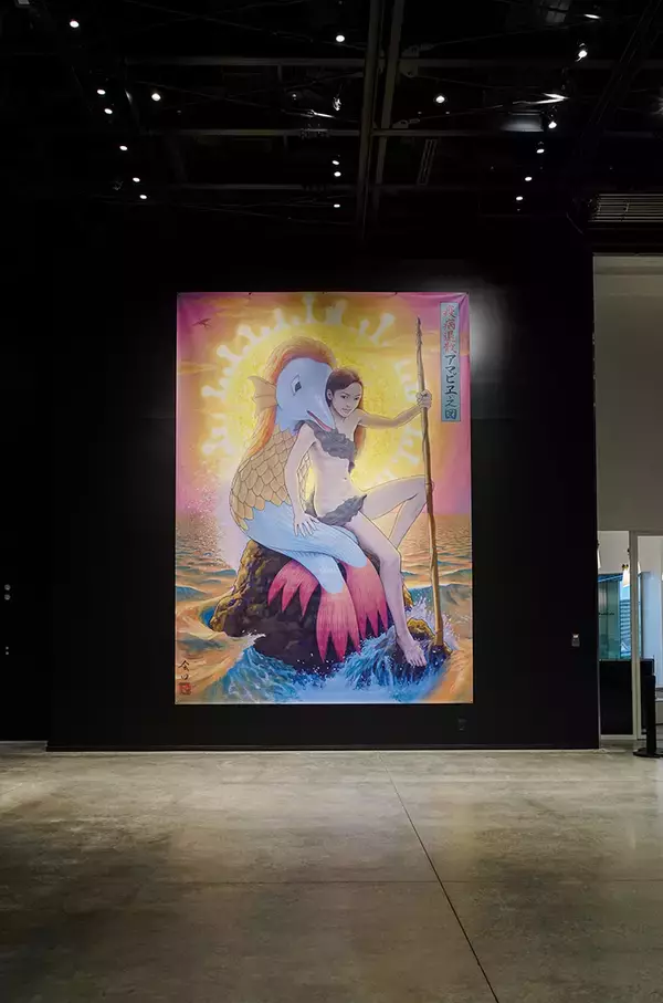 「6人のアーティストが1年以上のリレー形式で実施してきた企画の集大成「コロナ禍とアマビエ」」の画像