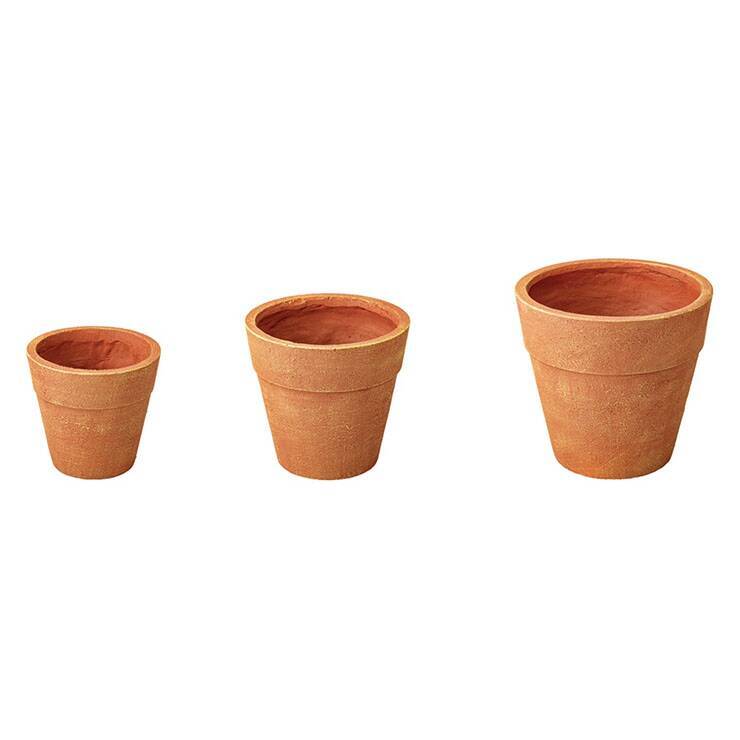 DINOS、⾼温多湿に弱い植物を育てやすい「底なし植木鉢」を発売