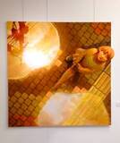 「絵画と立体を組み合わせた表現を展開している画家・大畑伸太郎氏の個展「消えたい朝に猫がいた。」」の画像3