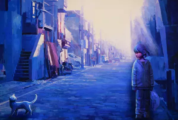 「絵画と立体を組み合わせた表現を展開している画家・大畑伸太郎氏の個展「消えたい朝に猫がいた。」」の画像