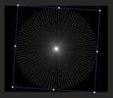 「放射線状のロゴを作る」の画像11