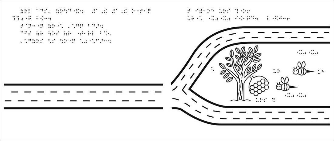 隆起印刷が施された偕成社の絵本「てんじつきさわるえほん ぼうけんしよう！」に注目