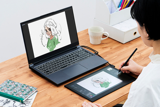ワコム史上で最も薄くて軽い！ 有機ELペンタブレットの新ブランド「Wacom Movink」が誕生