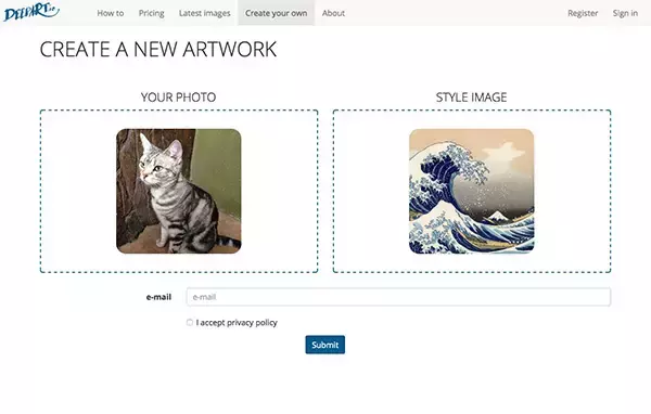「人工知能が「写真＋絵」を劇的アーティスティックにミックスするサービスが話題」の画像
