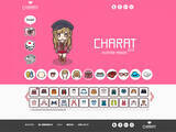 「素材として利用可能なアバターイラストをパーツ選択で手軽に作れるWebサービス「CHARAT」」の画像1
