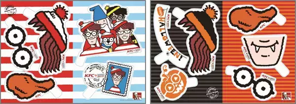 「ケンタッキー、自分自身が入った「ウォーリー絵画」を作ってもらえるプレゼントキャンペーンを実施」の画像