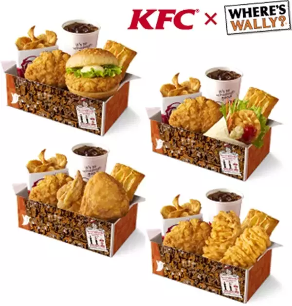 「ケンタッキー、自分自身が入った「ウォーリー絵画」を作ってもらえるプレゼントキャンペーンを実施」の画像