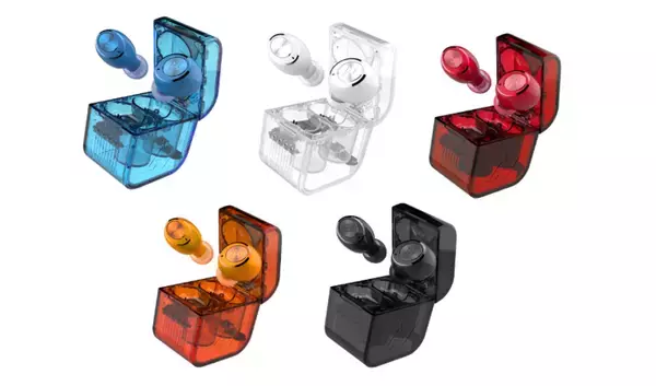 AVIOT、スケルトンデザインの完全ワイヤレスイヤホンを発売