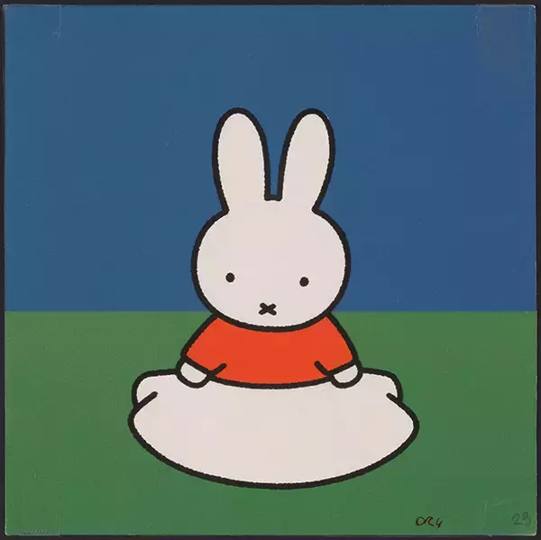 初来日の原画も数多く含まれている「誕生65周年記念 ミッフィー展」