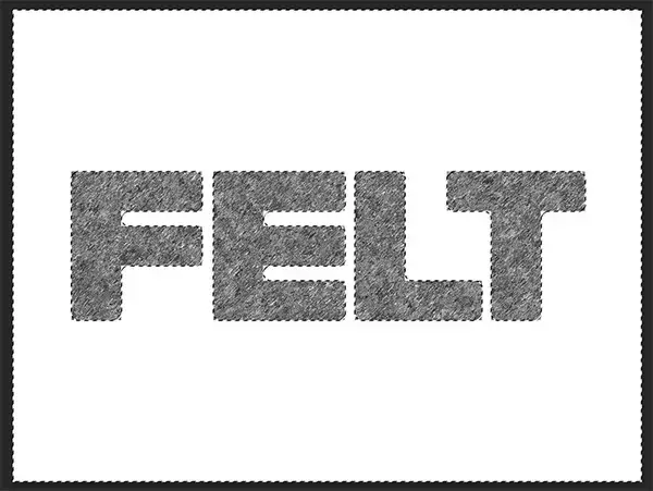 「【リアル質感】Photoshopで本物のフェルトのような生地を作る（フェルトのロゴを作る）」の画像