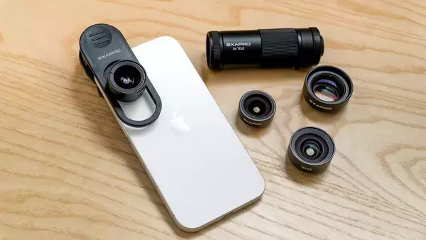 スマホのカメラレンズを一眼レフのように付け替えられる「EXAPRO クリップレンズ」徹底活用術！