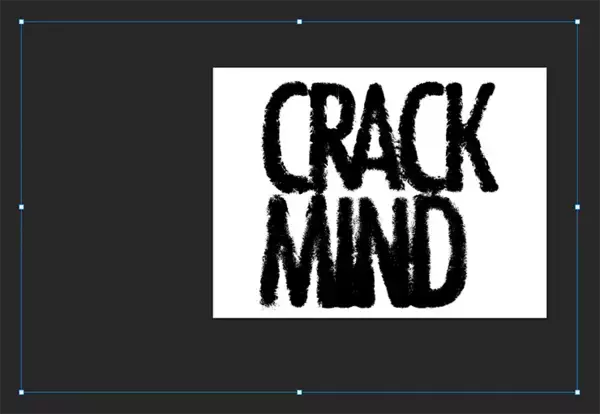 「【Photoshop】文字のエッジを粗く加工してグランジ風ロゴを作る（グランジ／合成／ロゴ）」の画像