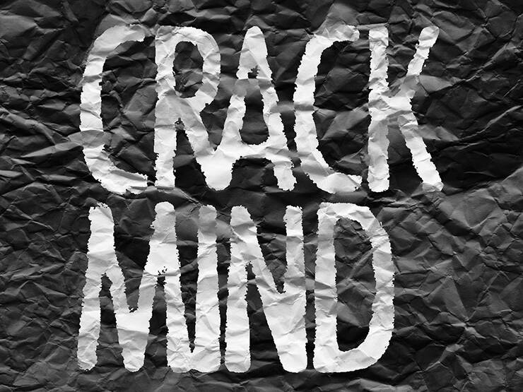 【Photoshop】文字のエッジを粗く加工してグランジ風ロゴを作る（グランジ／合成／ロゴ）