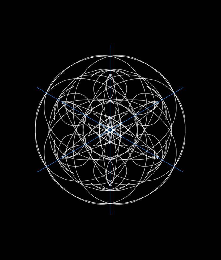 Photoshopの機能だけで召喚魔法陣を表現する（魔法陣／召喚／写真加工）