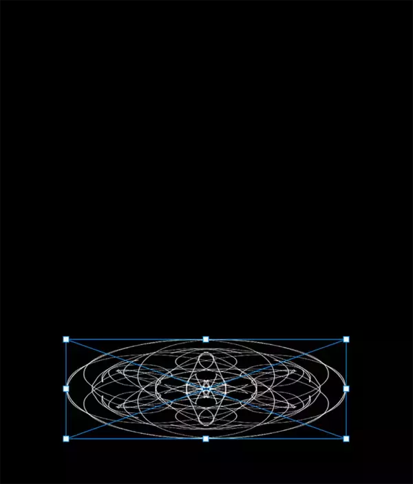 「Photoshopの機能だけで召喚魔法陣を表現する（魔法陣／召喚／写真加工）」の画像
