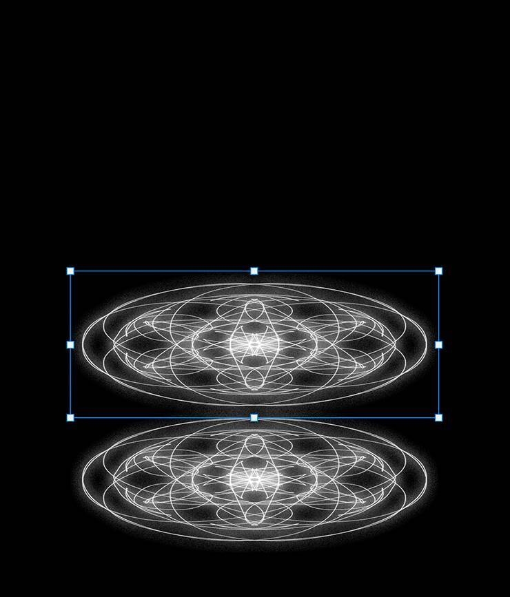 Photoshopの機能だけで召喚魔法陣を表現する（魔法陣／召喚／写真加工）