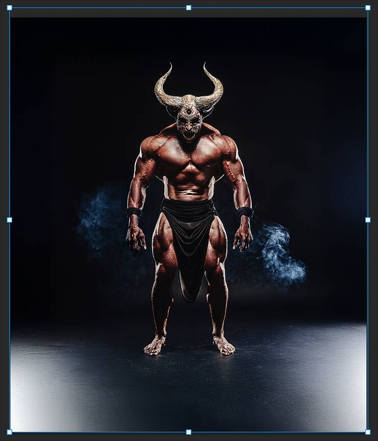 Photoshopの機能だけで召喚魔法陣を表現する（魔法陣／召喚／写真加工）