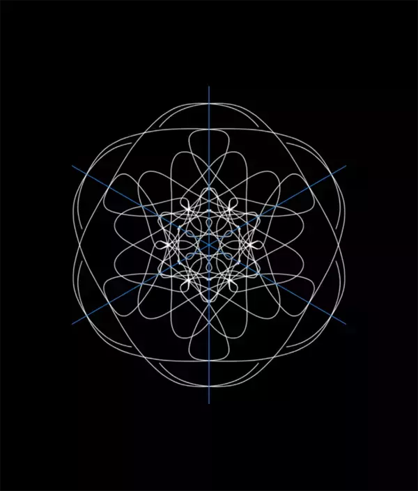 「Photoshopの機能だけで召喚魔法陣を表現する（魔法陣／召喚／写真加工）」の画像