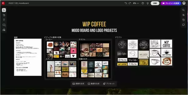 「企画フェーズを変える生成AI活用術——Adobe Fireflyボードでムードボード制作を効率化する」の画像