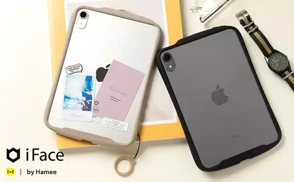 Hamee、背面がクリアなケース「iFace Reflection」よりiPad miniケースを発売