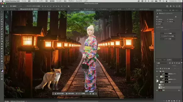 「“あと少し馴染まない”をどう解決するのか？Photoshop生成AI機能で変わる、画像合成の新常識」の画像