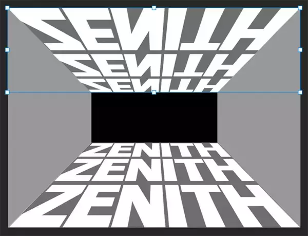 「Photoshopでパースに合わせて文字を変形し奥行きを表現する（遠近感／奥行き／文字加工）」の画像