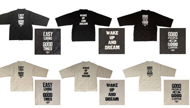 ヘミングス、ロンドンの活版印刷スタジオのタイポグラフィをプリントした「はんてん」を発売