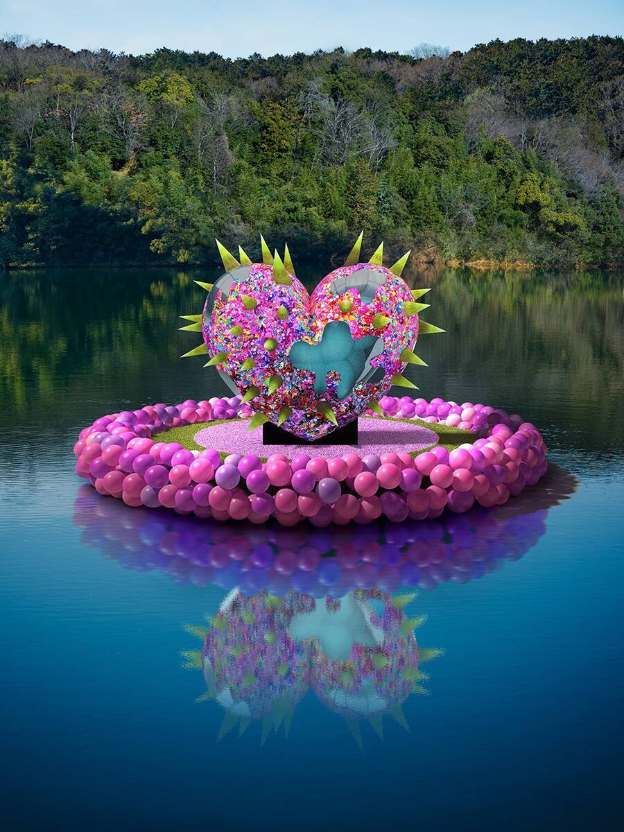 ハイパーミュージアム飯能の開館1周年を記念して増田セバスチャン氏の大規模な展覧会が開催