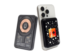 ME-Q、マグネット付きモバイルバッテリーを1個からオリジナルデザインで作れるサービスを開始