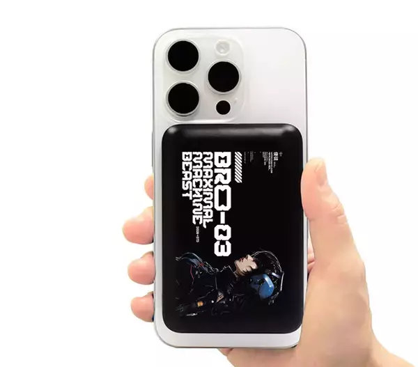 「ME-Q、マグネット付きモバイルバッテリーを1個からオリジナルデザインで作れるサービスを開始」の画像