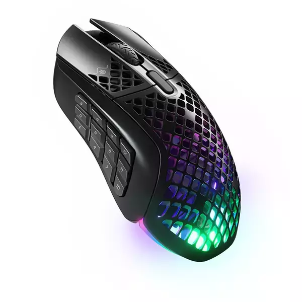 プログラム可能な18個のボタンを搭載したゲーミングマウス「Aerox 9 Wireless」