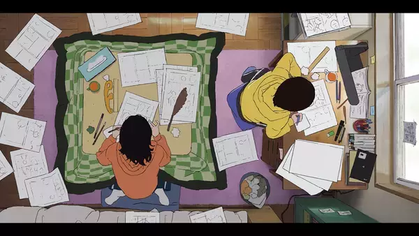 「人気漫画がアニメ作品に昇華されるまでの情熱を体感できる「劇場アニメ ルックバック展」」の画像