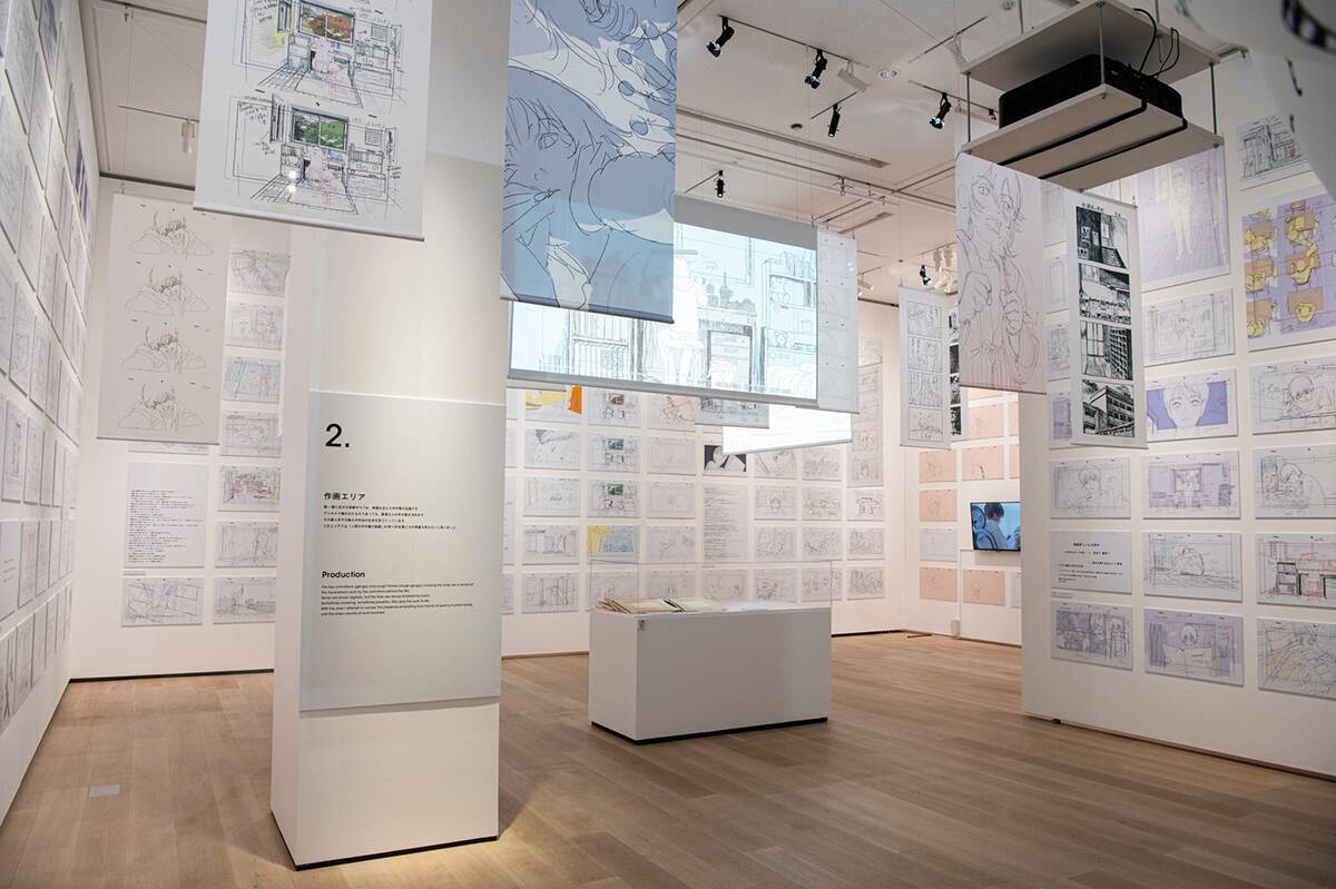 人気漫画がアニメ作品に昇華されるまでの情熱を体感できる「劇場アニメ ルックバック展」