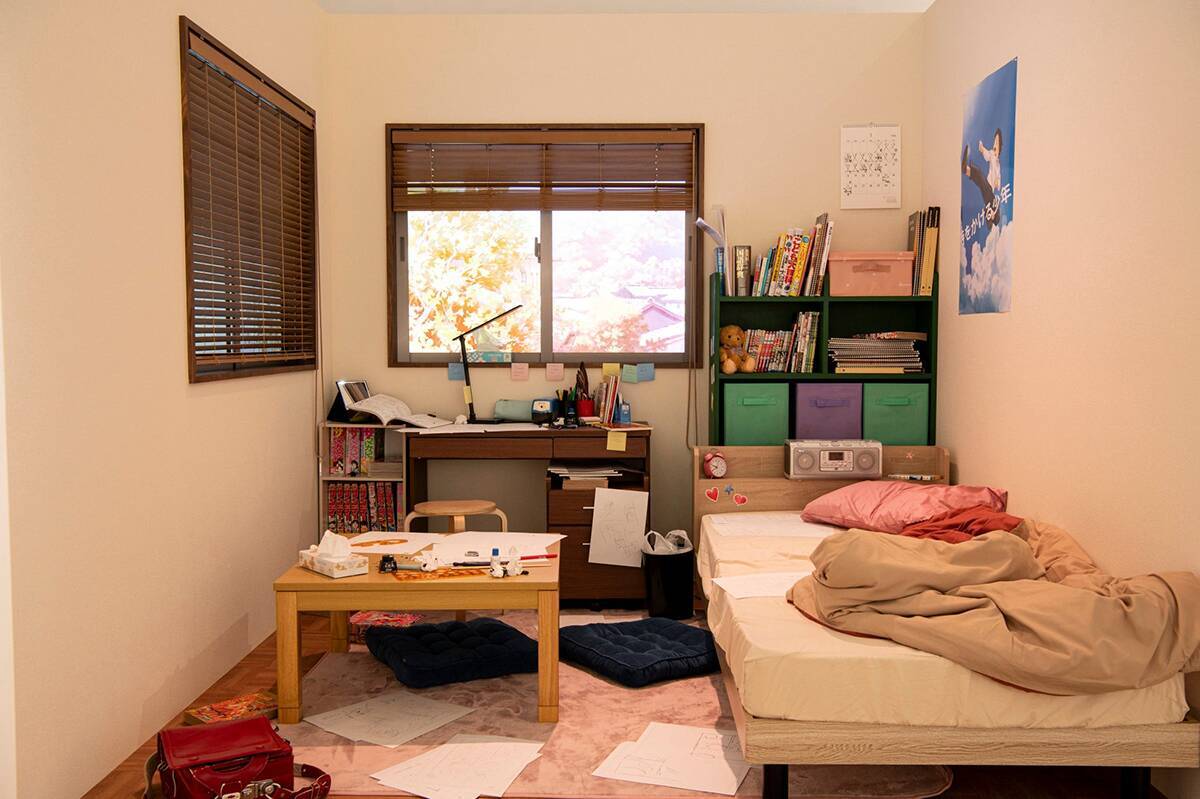 人気漫画がアニメ作品に昇華されるまでの情熱を体感できる「劇場アニメ ルックバック展」