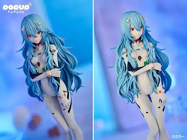 ヱヴァ新劇場版」のロングヘア姿の綾波レイのフィギュアを 
